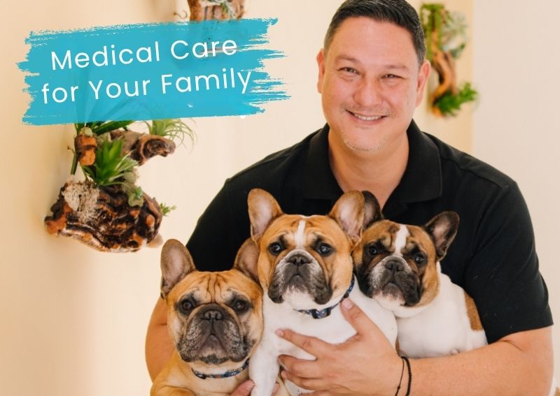 Carousel Slide 2: Expert canine care available for a variety of dog breeds and ages