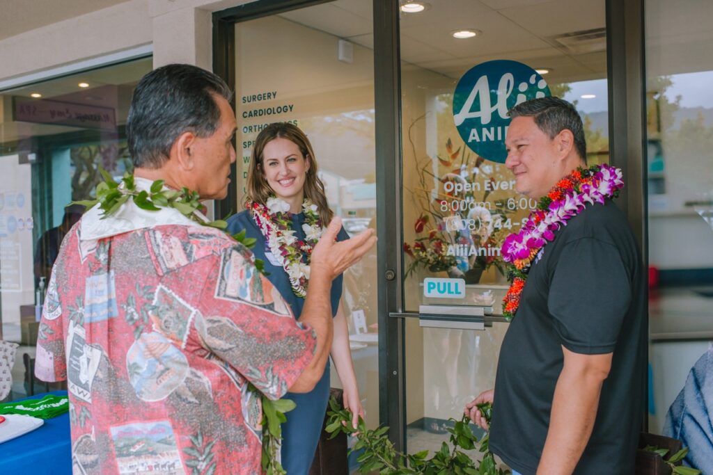 Alii Animal Kaneohe Clinic Grand Opening Hawaiian Blessing